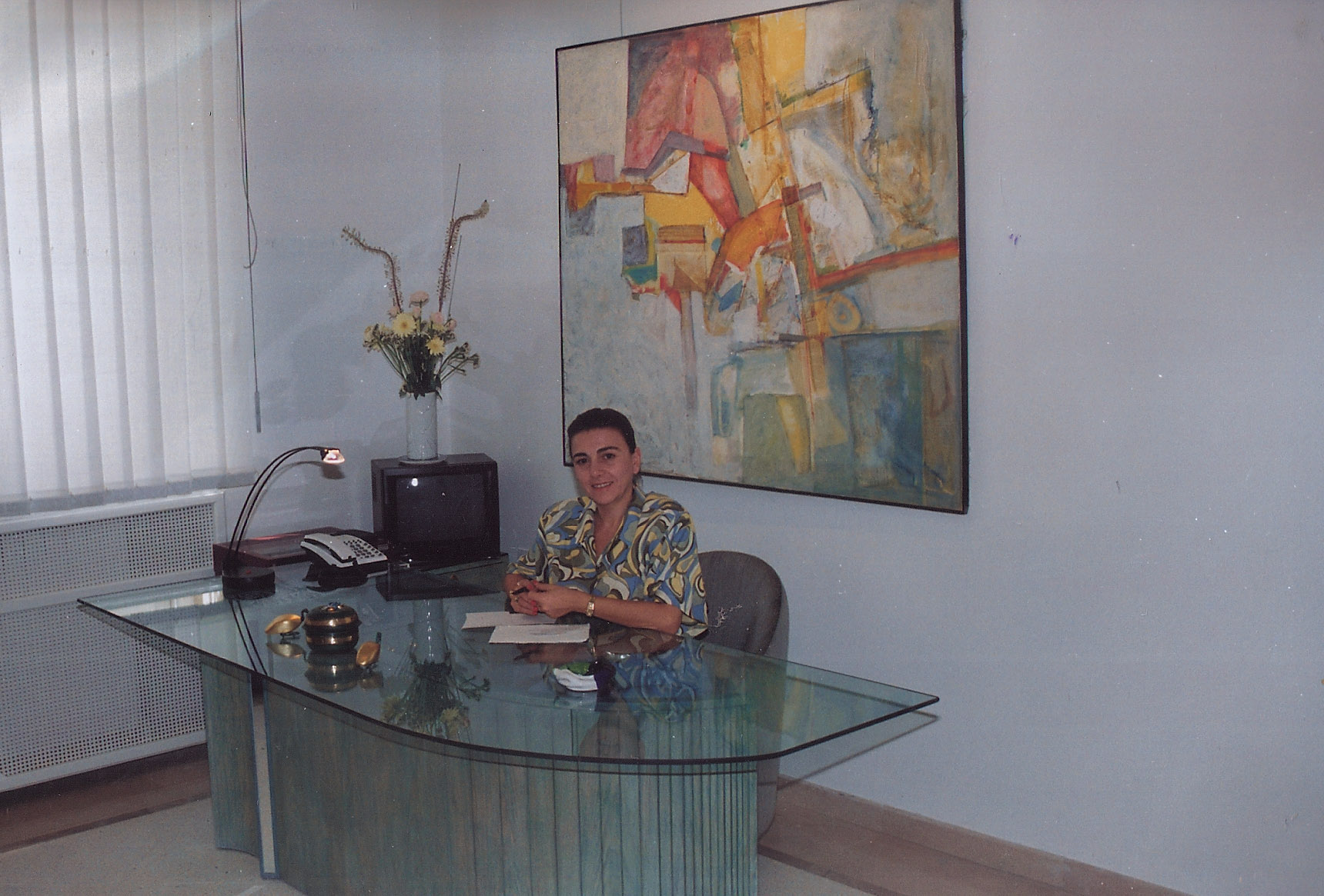 Through Time and Memory: The Atassi Family’s Cultural Archiving Journey FBHArticleSeries2025 MounaAtassiinGalleryAtassi 1993 Source AtassiFoundation